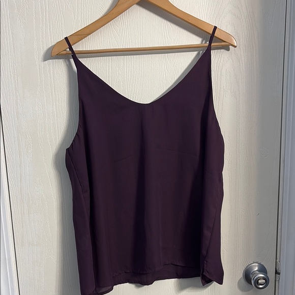 Lily White Deep Plum Camisole Top - Picture 4 of 4